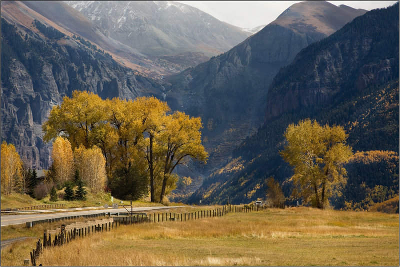 The view from the bike path.