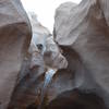 Waterfall along the Wills Creek Narrows Trail.