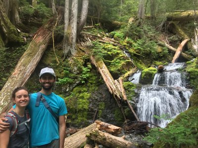 Donahue Creek Falls.