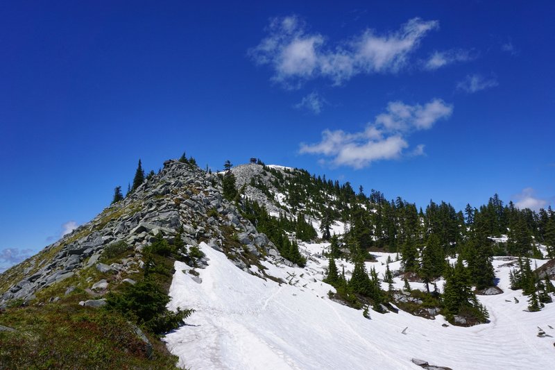 Granite Mountain is aptly named for its large scree field at top. Don't be fooled, this view takes 30-45 min on a nice day!