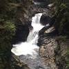 View of upper Twin Falls from the bridge.