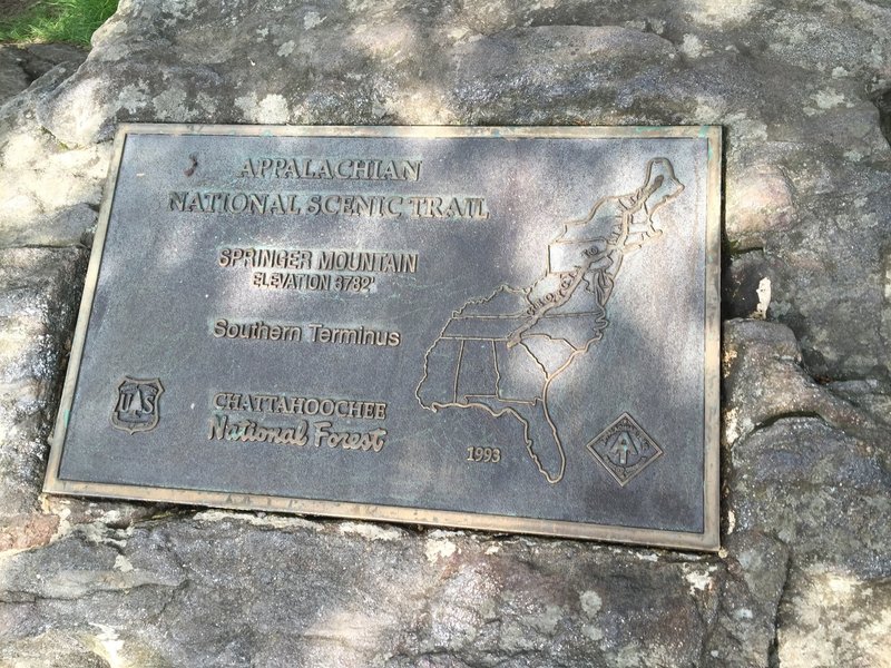 Southern Terminus of the Appalachian Trail.