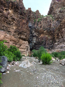 Upper Burro Mesa Pour-Off Trail Hiking Trail, Big Bend National Park, Texas