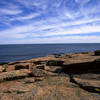 Looking out from the rocks below Otter Cliff. with permission from CarmelH