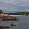 Looking north to Sand Beach and Great Head from Thunder Hole.