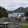 View from the Jordan Pond House lawn.