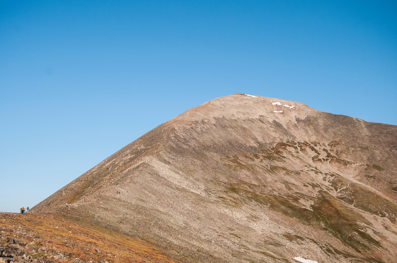 The last 1000 feet of elevation gain.