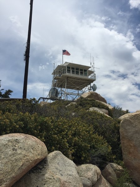 The Keller Peak Fire Lookout.