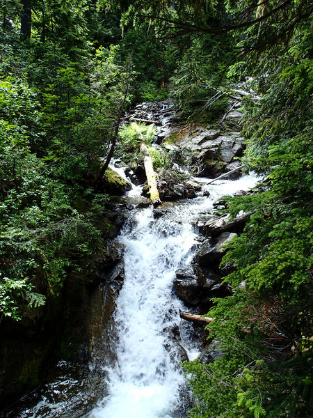 Little waterfall.