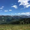 Panoramic view near the top of the Great Escape.