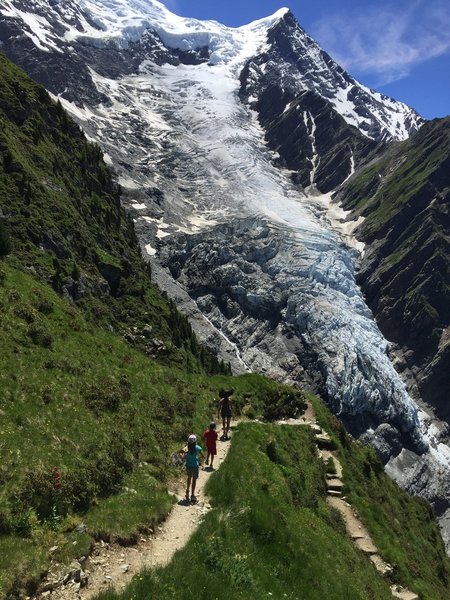 Incredible scenery on the Montagne de la Cote Trail.