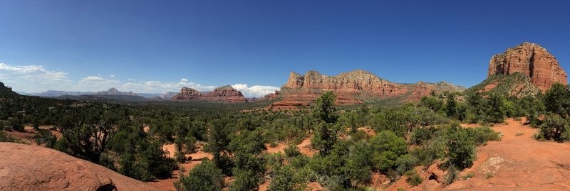 View from near the bottom of Bell Rock.