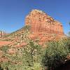 Courthouse Butte from Bell Rock.