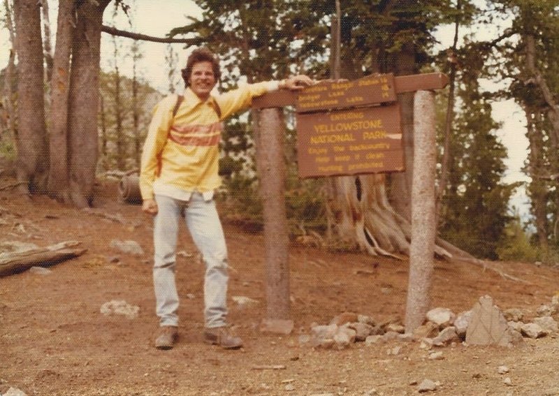 Author Tom Carter at Eagle Pass in 1977.