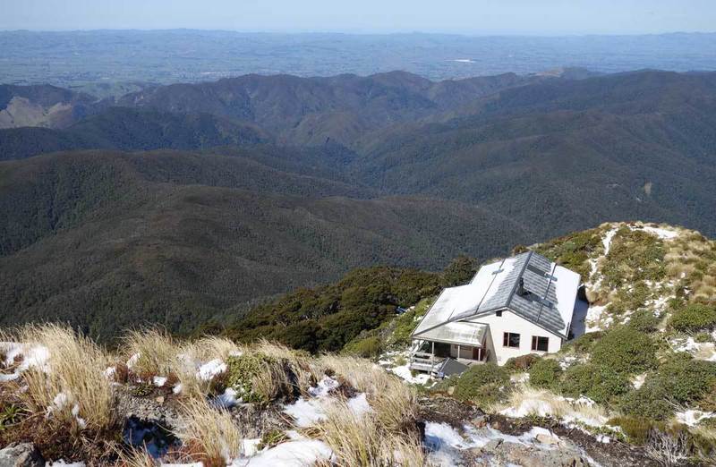 View above Jumbo Hut.