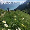 High over Interlaken.