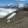 Incredible views back to the Rothorn, if you remember to turn around from that Matterhorn.