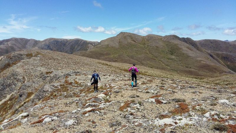 Middle Range.  8km of the best alpine running in the North Island.