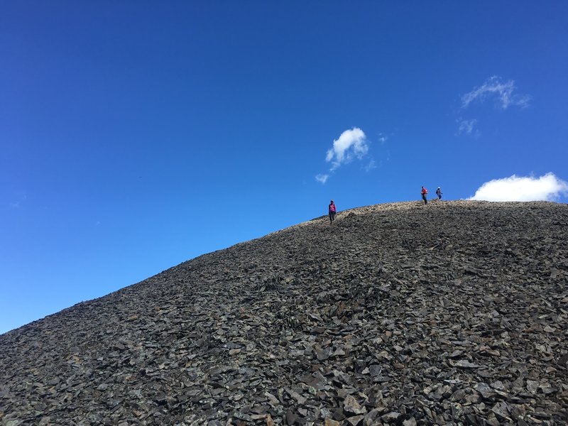 View toward summit on South Summit Trail