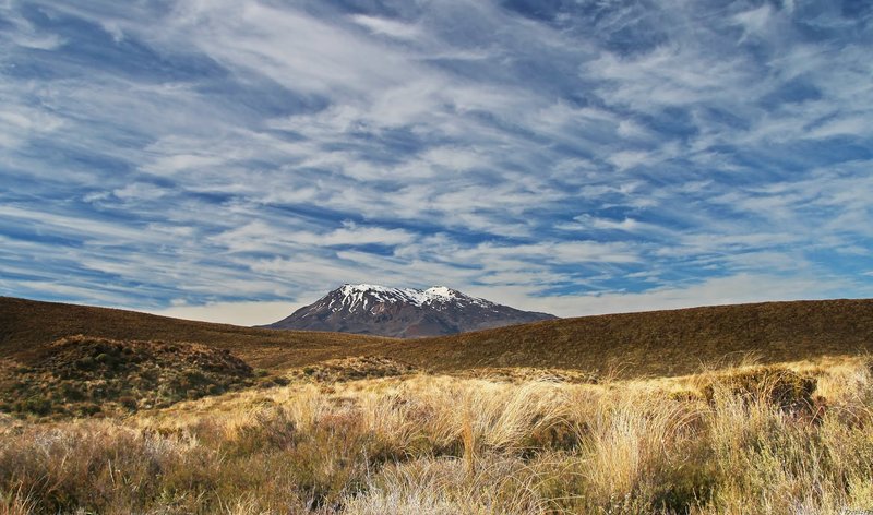 Views of Ruapehu from the Mangatepopo Track.