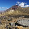 Views of the back of Red Crater off the Oturere Track below Emerald Lakes