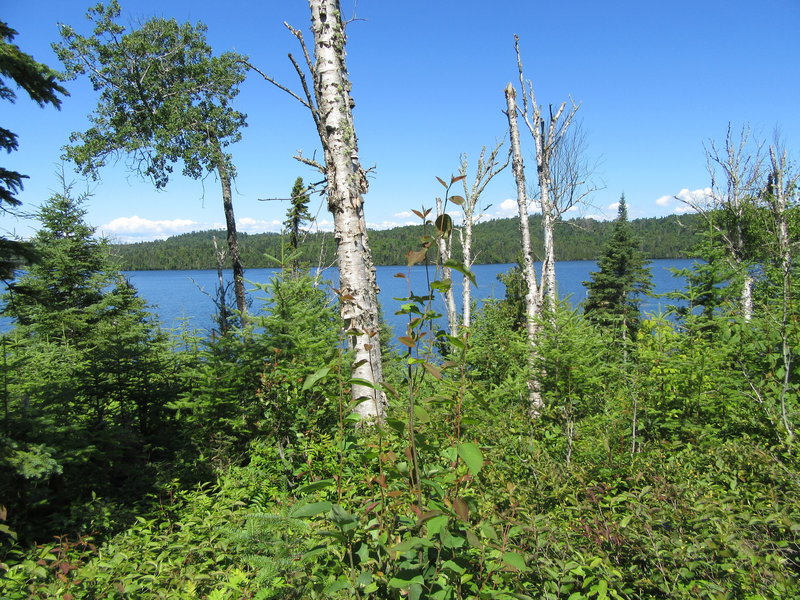 Washington Harbor from the Windigo Nature Trail.