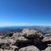 Summit of Longs Peak looking south.