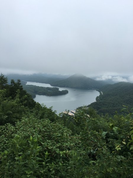 Beautiful view from the overlook!