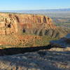 Looking north from Cold Shivers Point, Colorado NM, CO. with permission from phil h