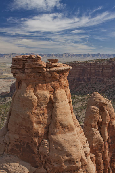 Otto's Trail Overlook, Colorado National Monument, Grand Junction, Colorado. with permission from Richard Ryer