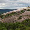 Sloping flanks of Enchanted Rock