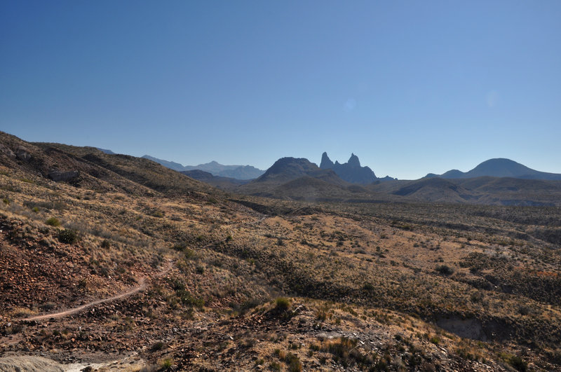 Mule Ear Peaks and Trail.