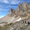 Traversing below Static Peak on the Static Peak Divide.