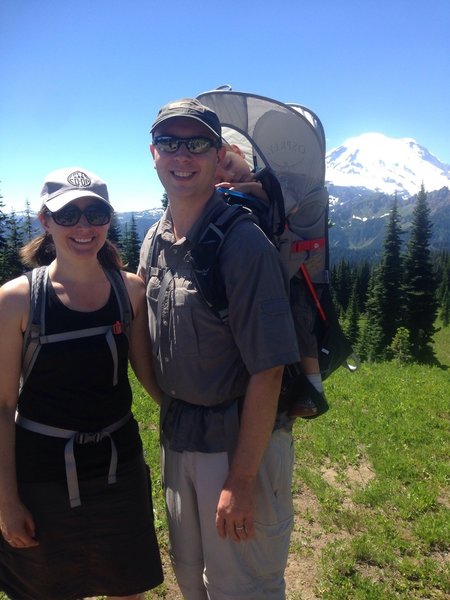 Great views of the mountain - a perfect place to stop for lunch and enjoy the view.