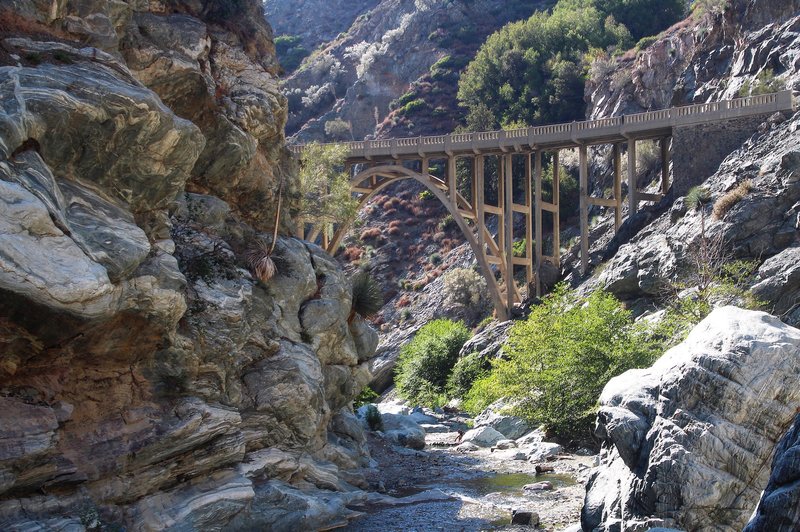 Bridge to Nowhere, Angeles National Forest