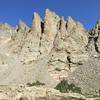 The Sharks Teeth near Sky Pond in Rocky Mountain National Park