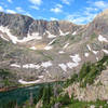 Unnamed lake above Upper Boulder Lake.