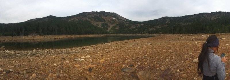 View from Carlton Lake via Lolo Peak Trail.