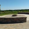 Firepit at Hilltop Group Area.