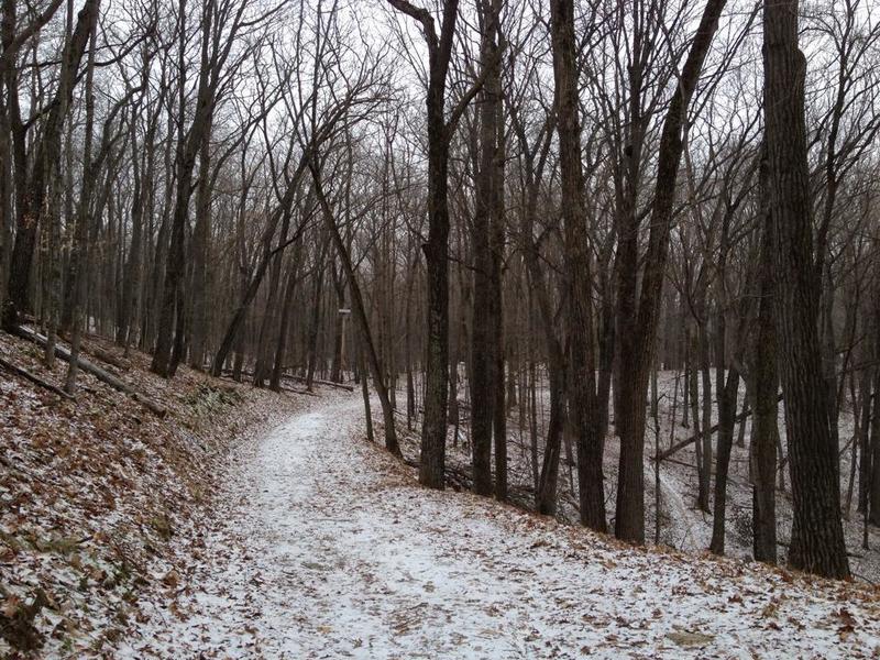 Trailrunning in the winter!