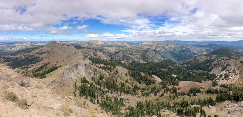 Views from Castle Peak.