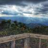 The summit of Pisgah Mtn.