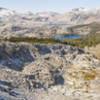 Toward Lake Aloha from Ralston Peak summit.