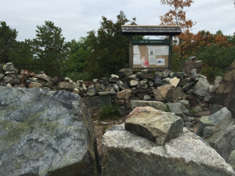 MIT Observatory on the Rock Circuit Trail.