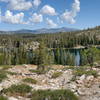 Long Lake sitting below the Palisades Creek Trail. with permission from George Lamson