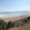 East-South east view of the Great Salt Lake from the top of Frary Peak.