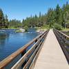 Bridges and walkways get you close to the river!