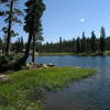 Sand Ridge Lake on a bluebird day. with permission from George Lamson