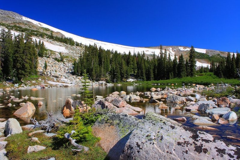 Glacier Pond off Lost Lake Trail.