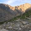 Chasm Lake Trail- view of Long's Peak Diamond